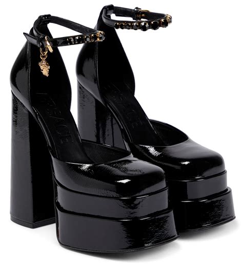 basket versace medusa|Versace Medusa platform heels.